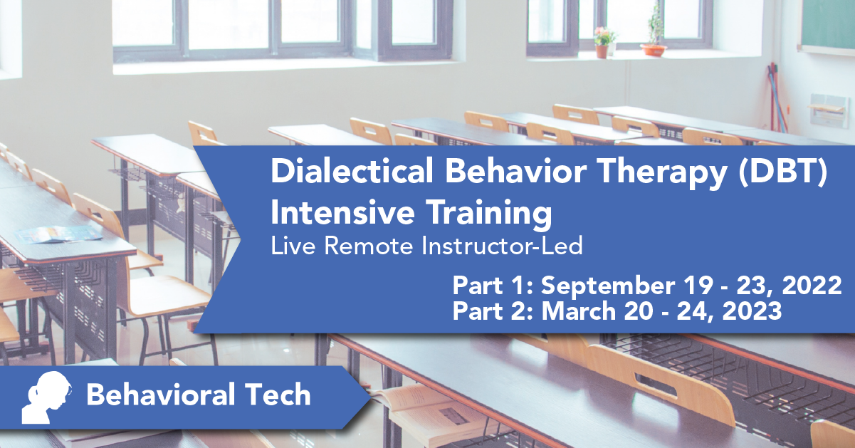 Behavioral Tech Institute - The World's Foremost Linehan-trained DBT Professionals