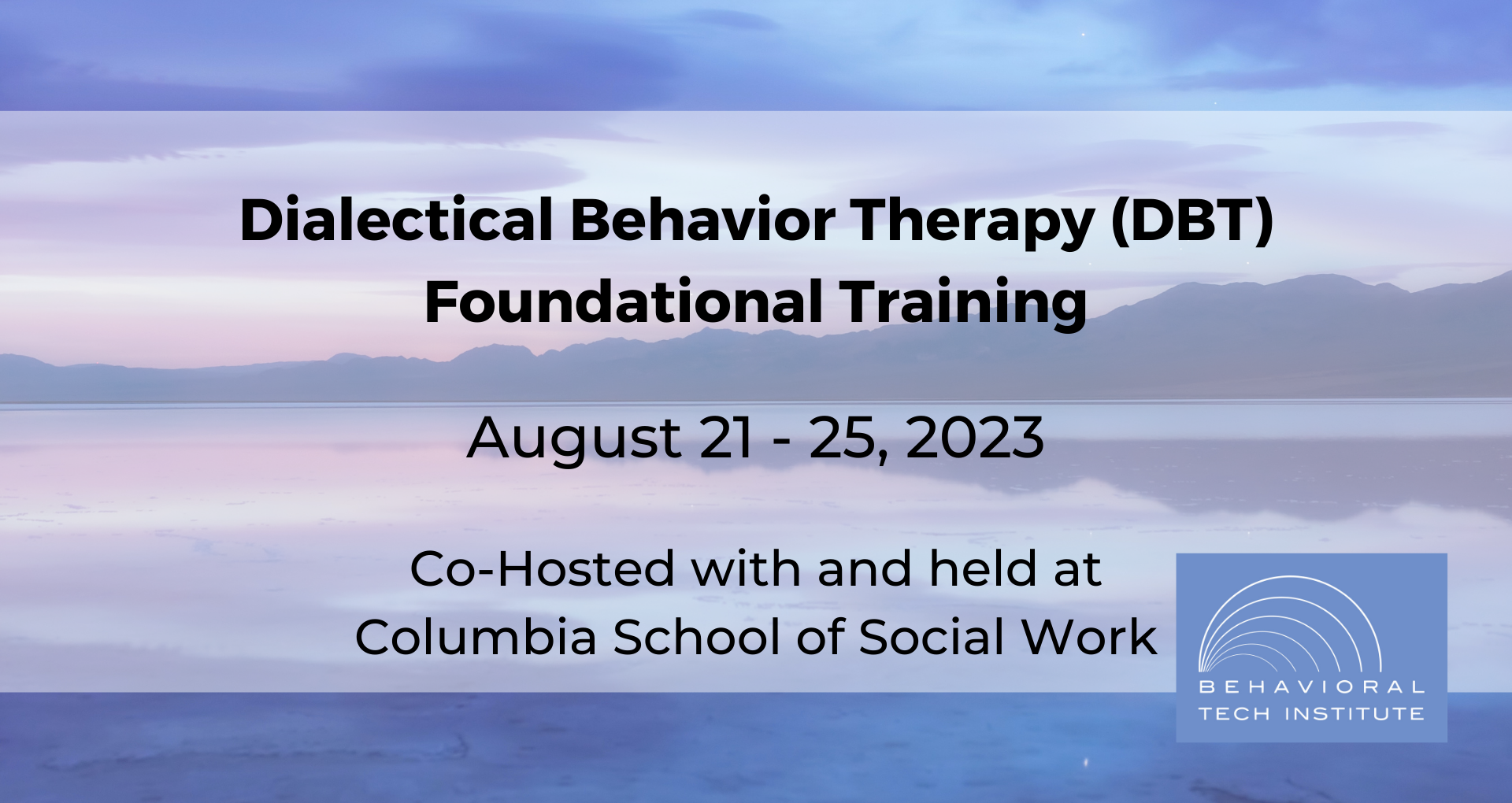 Behavioral Tech Institute - The World's Foremost Linehan-trained DBT Professionals