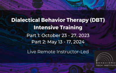 Dialectical Behavior Therapy Intensive Training