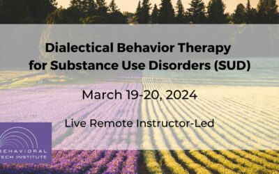 DBT for Substance Use Disorders